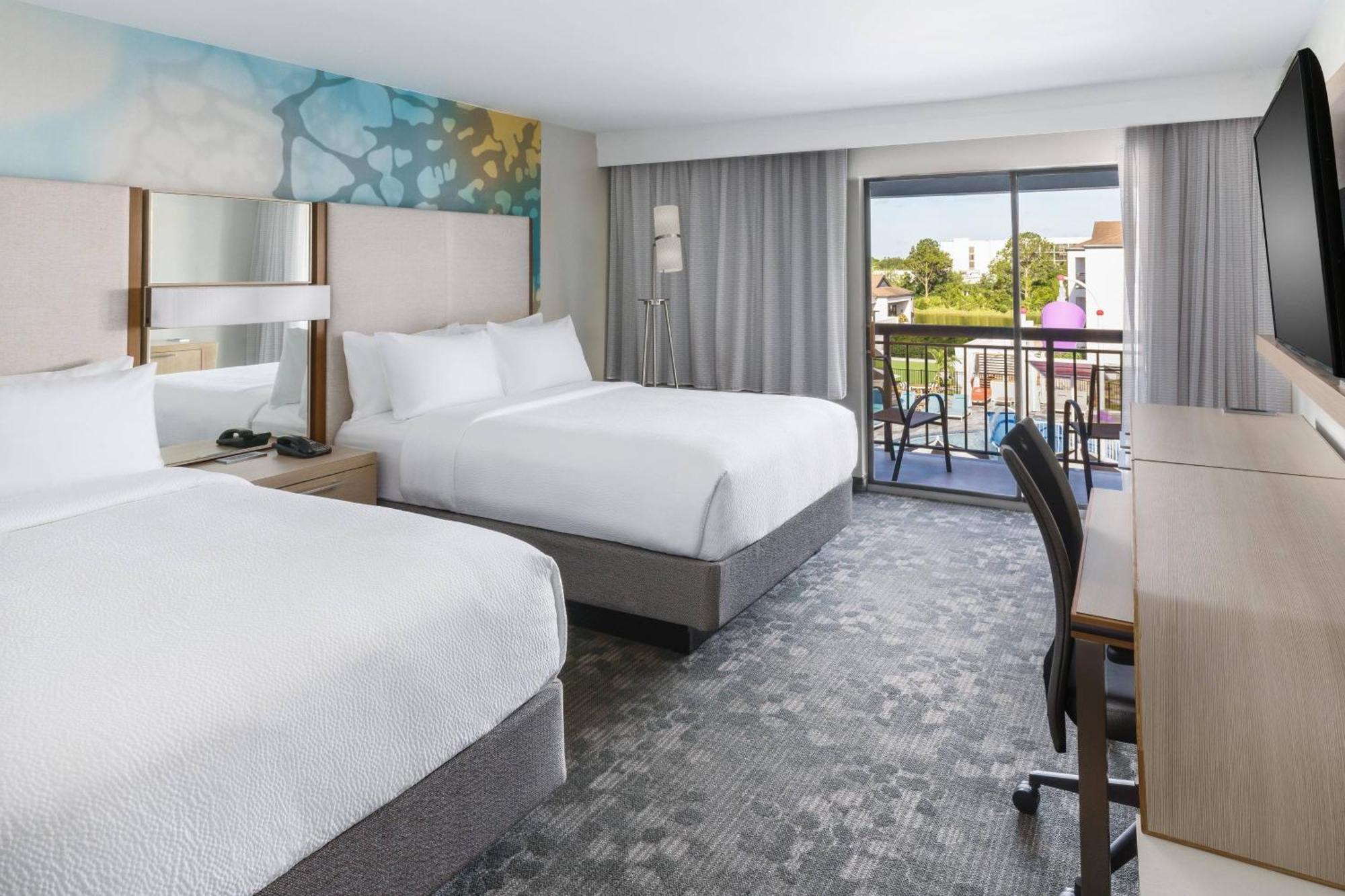 Courtyard By Marriott Orlando Lake Buena Vista At Vista Centre Bagian luar foto
